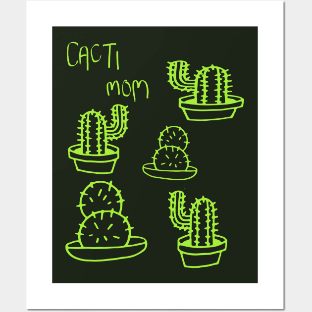 cacti lover Wall Art by neteor